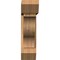 Ekena Millwork Funston Slat Smooth Bracket w/ Offset Brace, Western Red Cedar, 7 1/2"W x 28"D x 28"H BKT0806X28X28FST06SWR - alternate 2